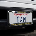 Northern Arizona University Lumberjacks Full Size Standard License Plate Metal Frame