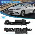 X Autohaux 1 Pair Front Left And Right Side Bumper Cover Bracket Insert Mounting Retainer For Chevrolet Cruze 2011-2015