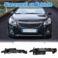 X Autohaux 1 Pair Front Left And Right Side Bumper Cover Bracket Insert Mounting Retainer For Chevrolet Cruze 2011-2015