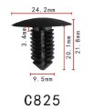 Autobahn88 Engine Compartment And Front End Clip Compatible With Gm Chrysler Oem 22189414 6505667aa Pack Of 20