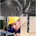 Uxcell Reduced Shank Drill Bit 21mm High Speed Steel Hss 9341 Black Oxide With 1 2 Inch Straight