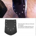 Motorcycle Front Fender Flap Qii Lu Pu Mud With Tael For Softail S Dyna S Black