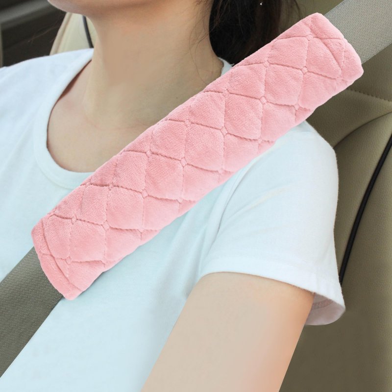 Seat Belt Covers Soft Shoulder Pads For Cars Trucks Suvs And Backpacks 2 Pack Universal Fit Breathable Velvet Padding Dirty