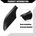 Hihaha Upper Roof Rack Rails End Cap Protection Cover Shell For Toyota Rav4 2006-2012 Covers 4 Pcs Black