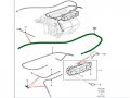 Genuine Land Rover Cable Heater Recirculation Defender 2007 Onward Lr020950