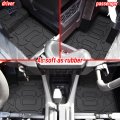 Sautvs Tpe Front Anti-slip Floor Mats Row Liners For Polaris Rzr Pro Xp 2020 2021 2022 2023 Accessories All Weather Protection