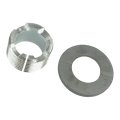 Alignment Caster Camber Bushing For 1990 1991 Gmc Jimmy Silver 0 78 Inside Diameter 1 5 In Outside Adjustable Front Position
