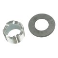 Alignment Caster Camber Bushing For 1990 1991 Gmc Jimmy Silver 0 78 Inside Diameter 1 5 In Outside Adjustable Front Position