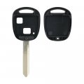 Key Shell And Button Pad For Toyota 2less Entry Remote Key Case Fob Pg401n Avensis Corolla Yaris Auris 