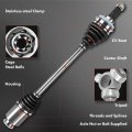 A-premium Cv Axle Shaft Assembly Compatible With Arctic Cat 400 500 650 2005 Front Left Right 2-pc Set