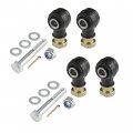 Caltric Two Sets Of Tie Rod End Kit Compatible With Polaris Diesel 455 4x4 1999 2000