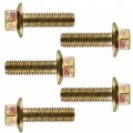 Caltric 5x Flanged Head Clutch Bolt M6x20 Compatible With Polaris Ranger Xp 900 2015