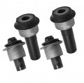 4pcs Engine Cradle Front Subframe Crossmember Rearbody Bushing For Sentra 07-12 