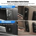 Door Lock Unlock Button Replacements Compatible For Mercedes Benz Driver Side Replace 2049058402