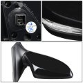 Oe Style Powered Turn Signal Passenger Right Side View Door Mirror Compatible With Hyundai Accent 12-17