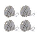 T4 7 Warm White Instrument Cluster Dash Panel Lights 10pcs Neo Wedge Halogen Bulbs For Honda Civic Accord Odyssey Ford F150 And 