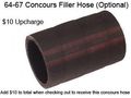 Scott Drake C4gy-9047-al 1965-1967 Fuel Filler Hose With Logo 