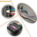 Allmost 68406157aa Rear Taillight Harness Connector Compatible With Jeep Renegade 2015-2022 Black