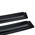 Lightronic Wv94718 Outside-mount Side Window Visor Deflector Rain Guard Dark Smoke Shatterproof 4-pieces Set For 2020-2023