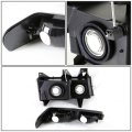 Chrome Housing Clear Corner Headlight W Bumper Lamps Tool Kit Compatible With Chevy Colorado Canyon 04-12