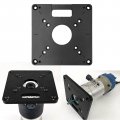 Universal Aluminum Router Table Insert Plate Trimming Machine Flip Board For Woodworking Benches Saw Multifunction