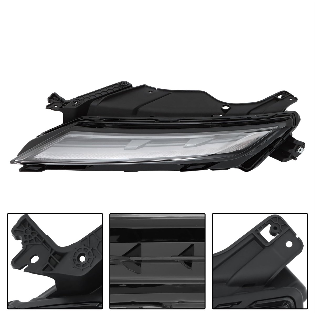 Left Fog Light Replacement For Blazer 2023-2024 Drl Lamp Clear Lens Driver Side 87830987