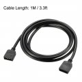 Uxcell Rgb Splitter Cable Female To 4 Pin Extension Connector Cord Wire For 5050 3528 Led Light Strips 1m Length 2pcs