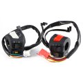 Handle Bar Switches 2 Piece Universal 7 8 Motorcycle Handlebar Multi Function Control Switch A Horn Turn Light And More