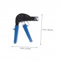 Ultechnovo 19pcs Cavity Plasterboard Plug Setting Tool Hollow Wall Anchor Screw Installation
