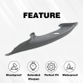 G-plus Bumper Step Pad Rear Center Gray Compatible With Ford Excursion 2000-2005 F150 2002-2003 F250 F350 F450 F550 Super Duty