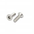 Uxcell M1 6x5mm T4 304 Stainless Steel Flat Torx Head Screw 30pcs
