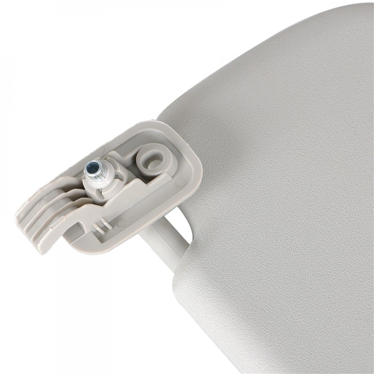 Beige Front Left Driver Side Sun Visor With Mirror Replacement For 2010-2013 Mazda 3 Hatchback Bbm2-69-320c-75