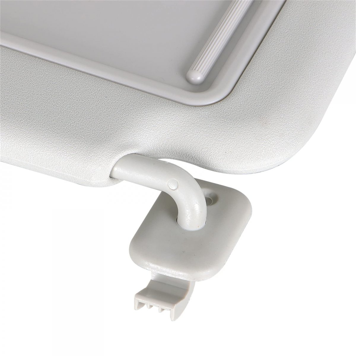 Beige Front Left Driver Side Sun Visor With Mirror Replacement For 2010-2013 Mazda 3 Hatchback Bbm2-69-320c-75