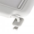 Beige Front Left Driver Side Sun Visor With Mirror Replacement For 2010-2013 Mazda 3 Hatchback Bbm2-69-320c-75