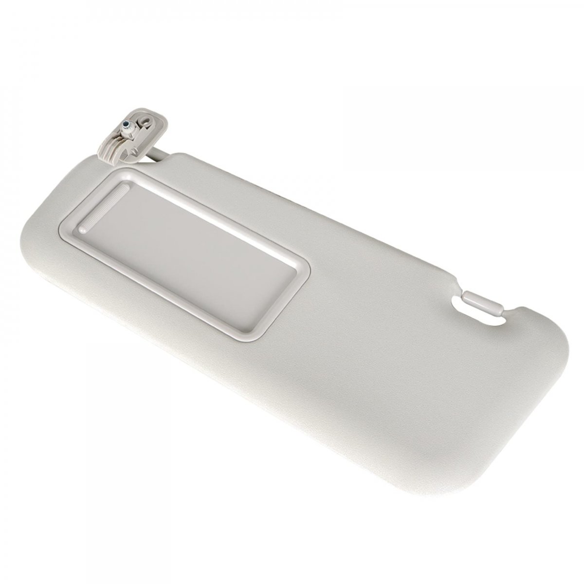Beige Front Left Driver Side Sun Visor With Mirror Replacement For 2010-2013 Mazda 3 Hatchback Bbm2-69-320c-75
