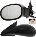 Kool Vue Driver Side Mirror For 2001-2006 Chrysler Sebring Fits Dodge Stratus Textured Black Power Glass Sedan Ch1320211 