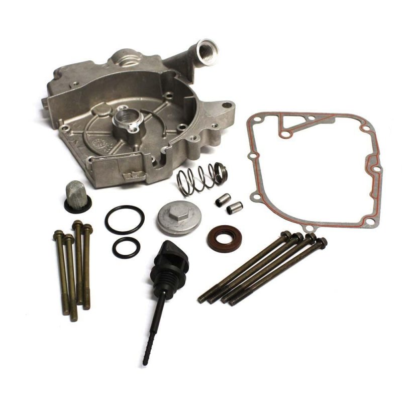 Blue Line Crankcase Cover Right Side Qmb139