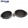 G-plus Front Bumper Fog Light Lens Hole Covers Grille Insert Pair 2012-2014 Focus