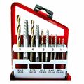 10pc Screw Extractor Easy Out Right Hand Drill Bit 
