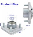 Wantone Racing Front Wheel Hub Bearing Kit Jg5-wf511-10-00 Replacement For Yamaha G2 G8 G9 G14 G16 G19 G22 G29 Drive Golf Cart