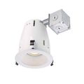 Commercial Electric 4 In Recessed White Gimbal Kit 
