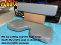 New Replacement Seat Cover Fits Kubota Rtv 400 500 Utv Rtv500 Rtv400 Gray 776a