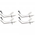 4 Pack Climatek Upgraded Furnace Flame Sensor Rod Fits Comfortmaker Kenmore Arcoaire Synder General 