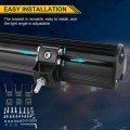 34 In 468w Led Light Bar Triple Row Spot Flood Combo Beam Waterproof Off Road Work Lights For Jeep Trucks Suv Atv Utv Boat 12v