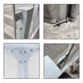 Mromax M10 Hex Bolt M10-1 5 X 100mm Head Screw Bolts 304 Stainless Steel Fully Threaded Tap Silver 4pcs