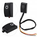 Car Sticky Button Switch Dc 12v 200ma Diy Paste Type On Off With Double Sided Adhesive