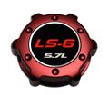 Red Billet Aluminum Oil Cap For Ls6 5 7l Engines Cadillac Cts V 2004 2005 And Corvette Z06 2001 