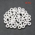Uxcell Wire Protector Oil Resistant Armature Rubber Grommet 5mm Inner Dia 50pcs White