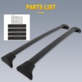 Ocpty Roof Rack Cross Bars Fit For Honda Pilot 2023 Luggage Racks Rooftop Cargo Carrier Bag Kayak Canoe Bike Snowboard Skiboard