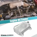 X Autohaux Car Engine Oil Cooler Housing Assembly For Dodge Sprinter 2500 2003-2006 6111880301
